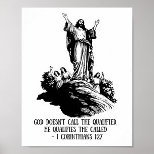 Poster Dieu qualifie l'Appelé, Corinthiens