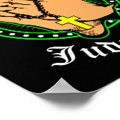 Poster Dieu seul chrétien peut me juger (Coin)