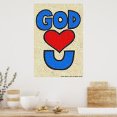 Poster Dieu t'aime (Cuisine)