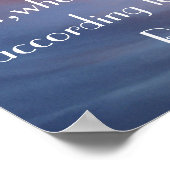 Poster Dieu travaille pour le bon lever du soleil du vers (Coin)