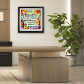 Poster Dieu unique et inspirateur Besoin de l'un de vous