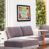 Poster Dieu unique et inspirateur Besoin de l'un de vous