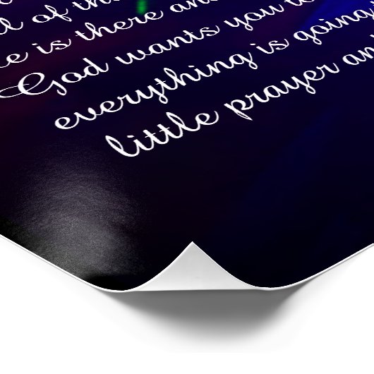 Poster Dieu veut que tu saches (Coin)