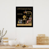 Poster Dieux Anunnaki (Cuisine)