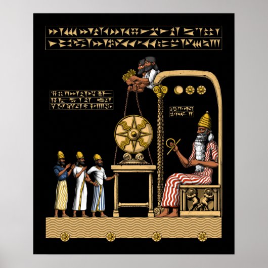 Poster Dieux Anunnaki (Devant)