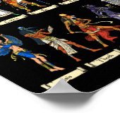 Poster Dieux égyptiens antiques (Coin)