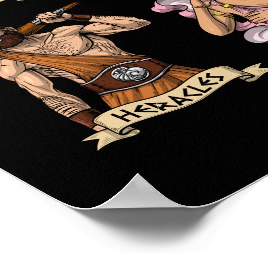 Poster Dieux grecs anciens (Coin)