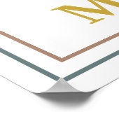 Poster Dieux ne seront pas ma couleur moderne chrétienne (Coin)