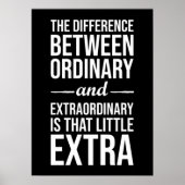 Poster Difference Between Ordinary and Extraordinary (Devant)
