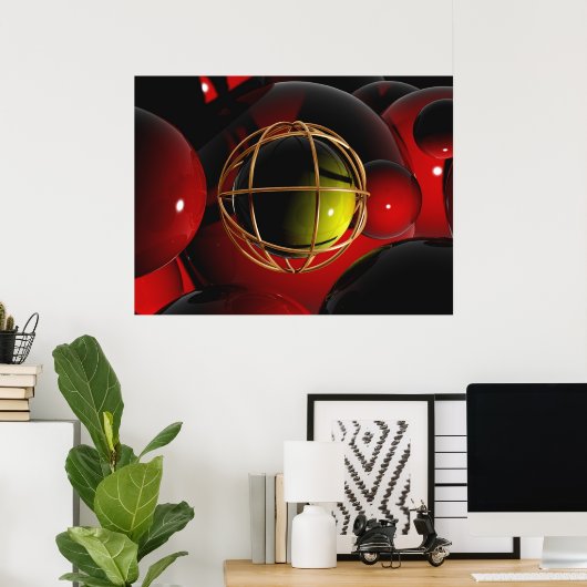 Poster Différent (Bureau à domicile)