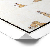 Poster Différentes positions du Corps pendant la prière d (Coin)