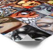 Poster différents styles de caractères (Coin)