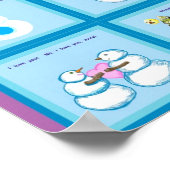 Poster Différents Trucs Pour Différents carrés Des Gens D (Coin)