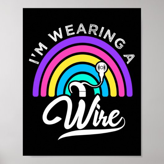 Poster Difficile d'alerte et de conception de sensibilisa (Devant)