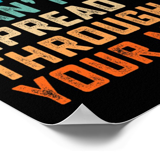 Poster Difficile d'oreille ASL Signal Auditif Handicapé S (Coin)