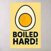 Poster DIFFICILE ! Drôle Humour à l'oeuf dur (Devant)