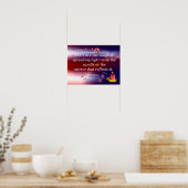 Poster diffuser la lumière - art print (Cuisine)
