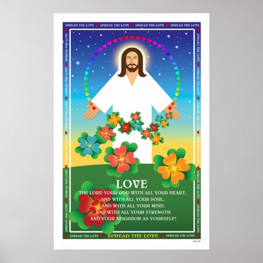 POSTER DIFFUSER L'AFFICHAGE AMOUR (Devant)