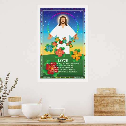 POSTER DIFFUSER L'AFFICHAGE AMOUR (Cuisine)