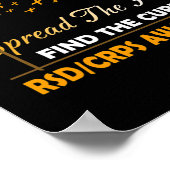 POSTER DIFFUSER L'ESPOIR DE SENSIBILISATION DES SPPC RSD (Coin)