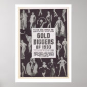 Poster Diggers d'or de 1933 (Devant)