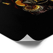 Poster Digital Abstracte Art Lavish (Hoek)