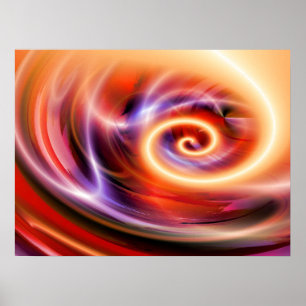 Poster Digital Computer Art - Abstrait Modern Creative