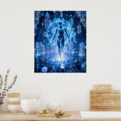 Poster Digital Genesis: The Birth of Virtual Humanity (Cuisine)