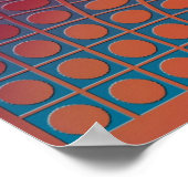 Poster Digital Op-art - Danse Toreador (Coin)