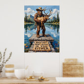 Poster Dilemme à quai : Sasquatch et Elk (Cuisine)