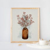 Poster d'Ilex Berries dans un vase