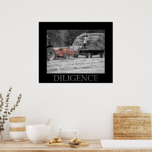 Poster Diligence (Cuisine)