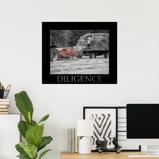 Poster Diligence (Bureau à domicile)