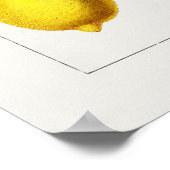 Poster d'illustration botanique vintage (Coin)