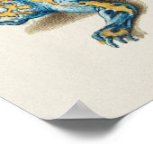 Poster d'illustration botanique vintage (Coin)