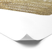 Poster d'illustration de l'aile à papillon d'or (Coin)