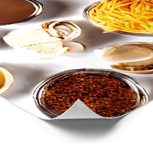 Poster d'illustration de l'alimentation (Coin)