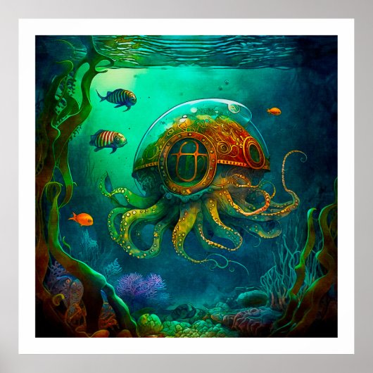 Poster d'illustration de Miles Under the Sea Art 3 (Devant)