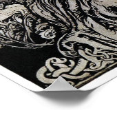 Poster d'illustration du livre Dark Vintage Fairy (Coin)