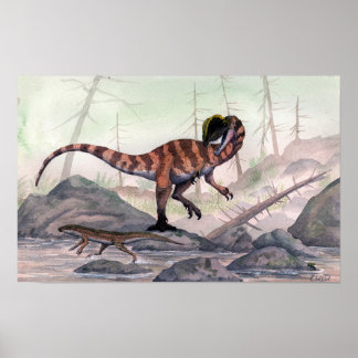 Poster Dilophosaurus