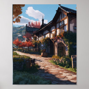 Poster Diluc’s Winery : Un voyage réaliste de 4K à traver
