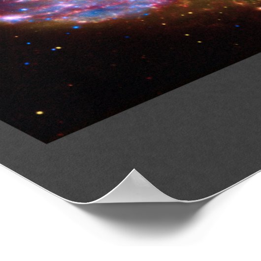 Poster d'image composite M101 Spiral Galaxy (Coin)