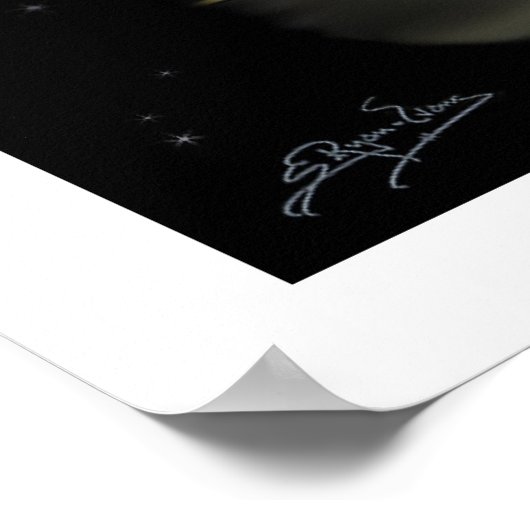 Poster d'Imaginaire d'art Gypsy Vanner Cantering (Coin)