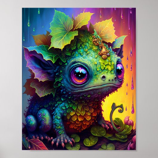 Poster d'Imaginaire du Monstre de la Grenouille Cu (Devant)