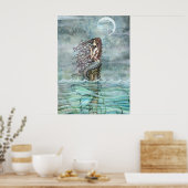 Poster d'Imaginaire Mystic Pearl Mermaid (Cuisine)