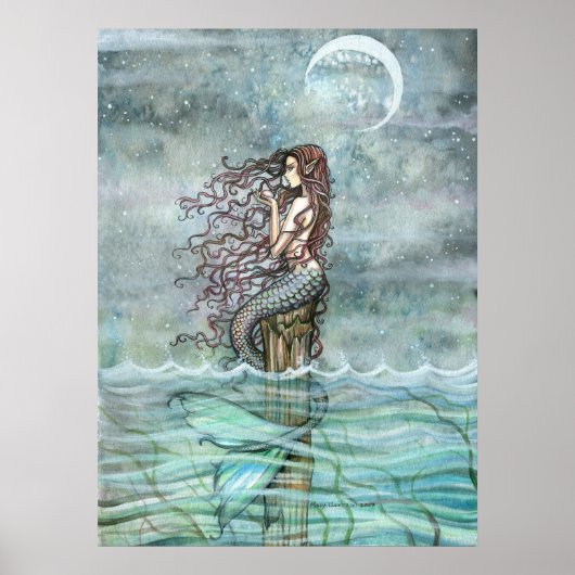 Poster d'Imaginaire Mystic Pearl Mermaid (Devant)