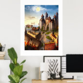 Poster d'Imaginaire numérique de château #04 (Bureau à domicile)