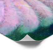 Poster d'Imaginaire Peacock plumes dame Art Dark A (Coin)