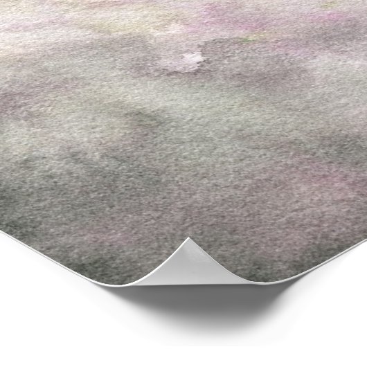 Poster d'Imaginaire Rose capturé Imprimer (Coin)