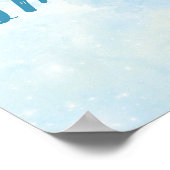 Poster d'Imagination (Bleu) (Coin)